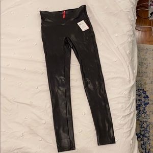 Spanx Faux Leather Leggings